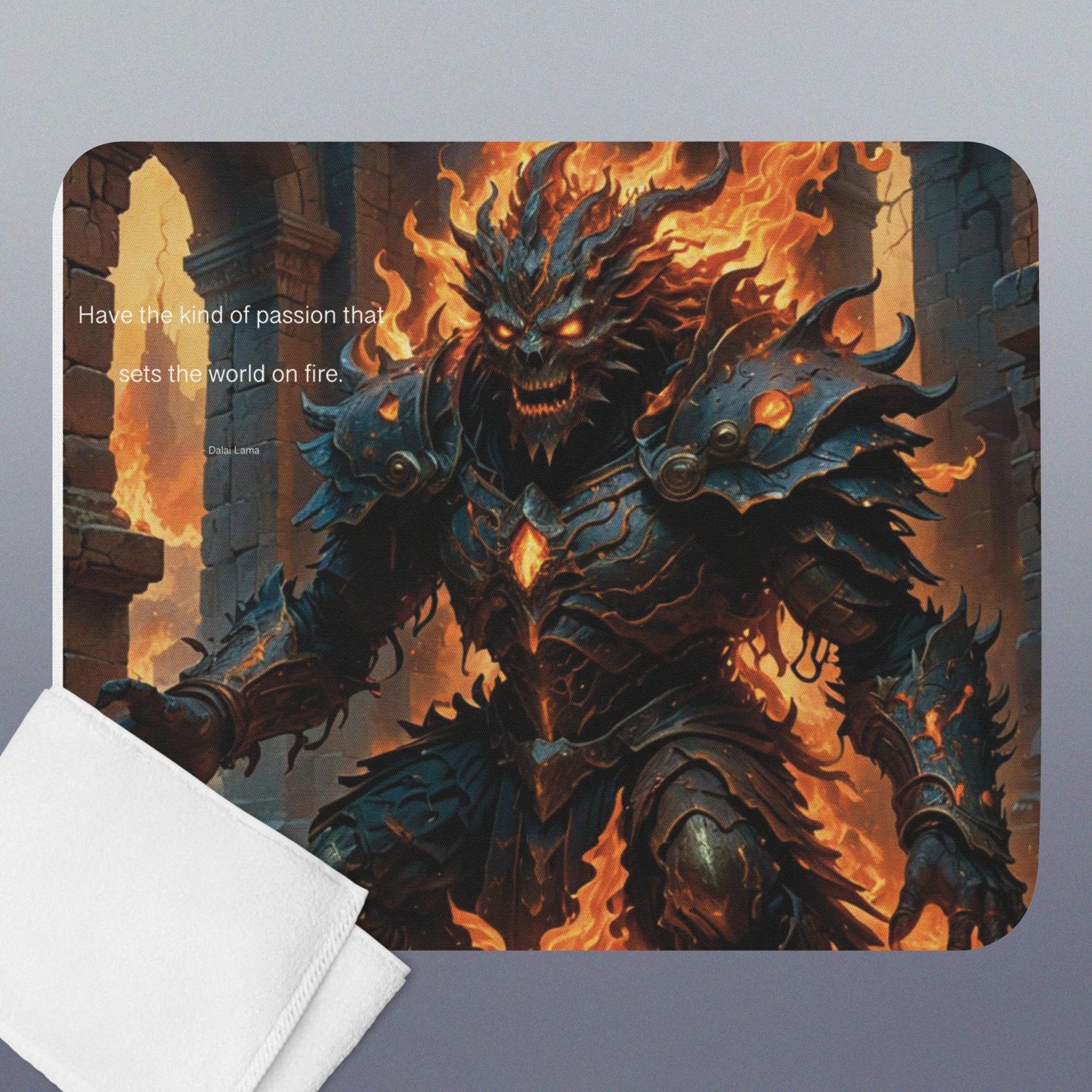 Fire Wisdom/Elemental Mouse Pad