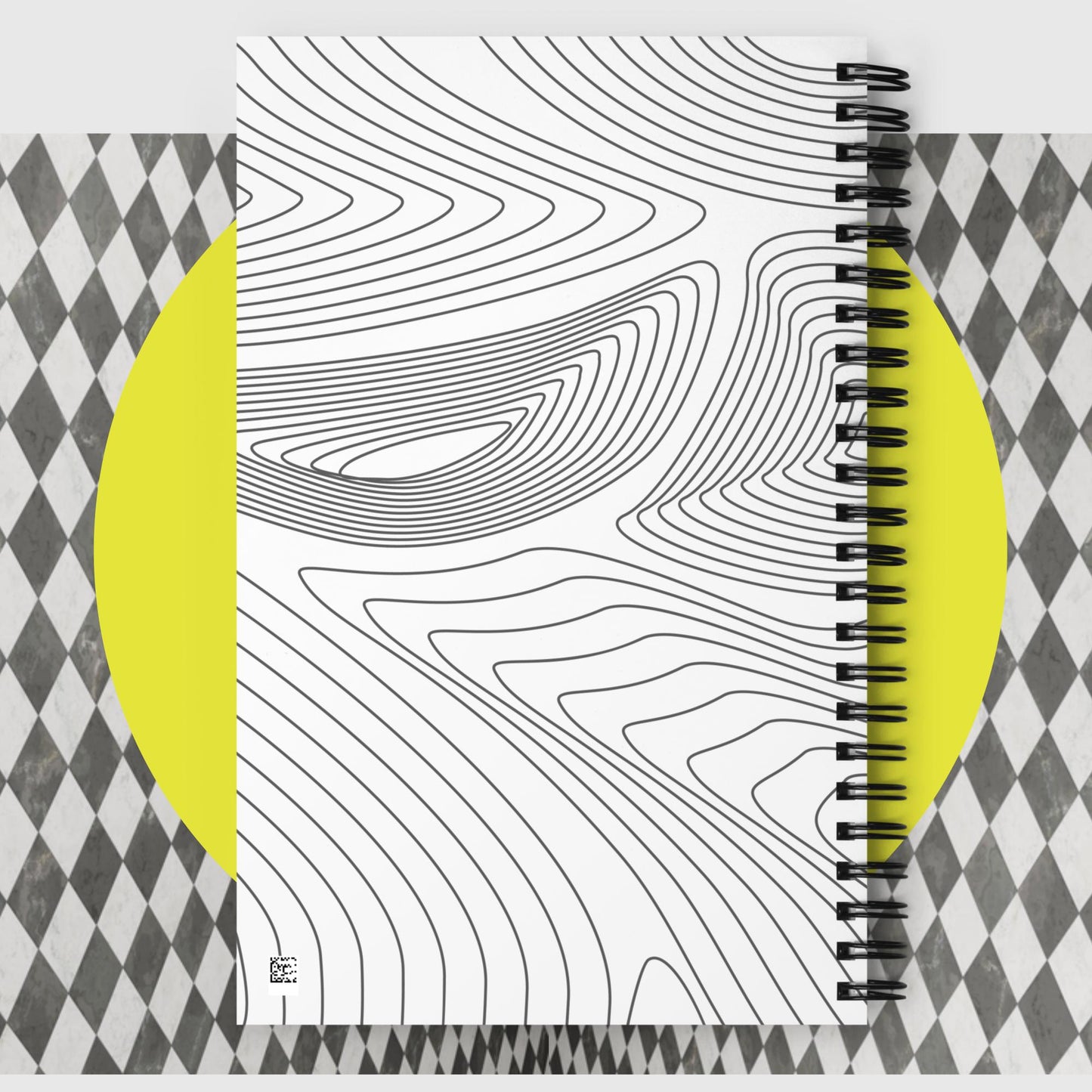 Trippy Raven Spiral Notebook