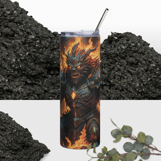 Fire Elemental Stainless Steel Tumbler