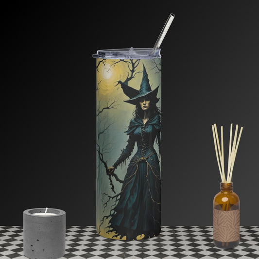 Witchy Night Stainless Steel Tumbler